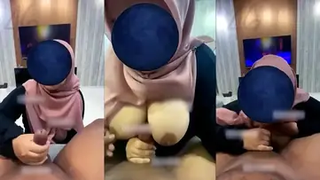 Sepongan Binor Hijabers Toge Mantras